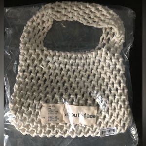 PICK 2/$20 about-face knitted tote purse